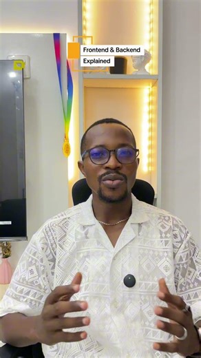 Frontend vs Backend Explained in 60 Seconds