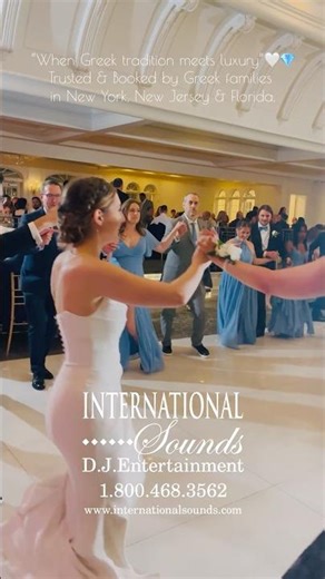 Greek wedding DJ New York, Greek wedding DJ in Florida #greekwedding #greekdj orea pou ine nifi mas