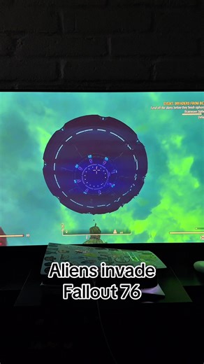 Aliens invade fallout 76 #fallout #fallout76 #game #aliens | fallout 76