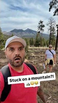 It was way higher than we thought!! 😳🤣⛰️ #shorts