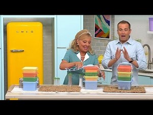 Tupperware® 9-piece Carry-All Sheer Stackable Container Set