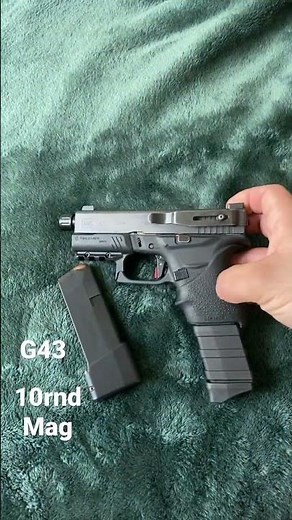 #g43 #glock #concealed #modified #singlestack #cw #9mm