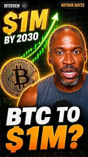 Arthur Hayes thinks Bitcoin will reach $1 million by 2030