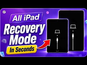 How to Put All iPad in Recovery Mode in Seconds | Easy Entry 2026