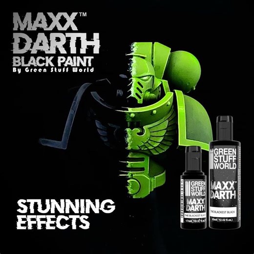 Maxx Darth the Blackest Black paint