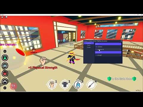 Roblox Anime Fighting Simulator Script (AutoFarm All Stats, AirJump, WalkSpeed, JumpPower)