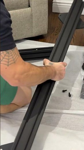 SIM-LAB: P1X PRO [V2 FREESTANDING VARIO TRIPLE MONITOR MOUNT BUILD] #simracing #simlab #p1x