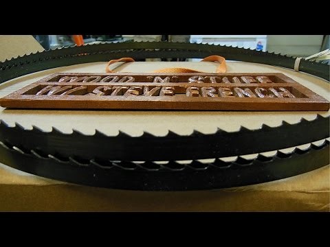 How to coil a bandsaw blade: 3 easy methods