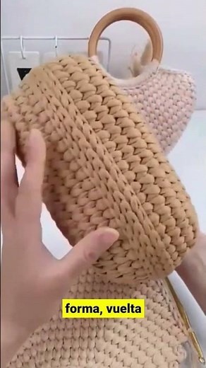 🧶 Easy Crochet for Beginners | Step-by-Step T-Shirt Yarn Bag
