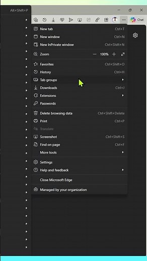 Don't Panic – Your Closed Tab Group Is Still There #MicrosoftEdge #Hack