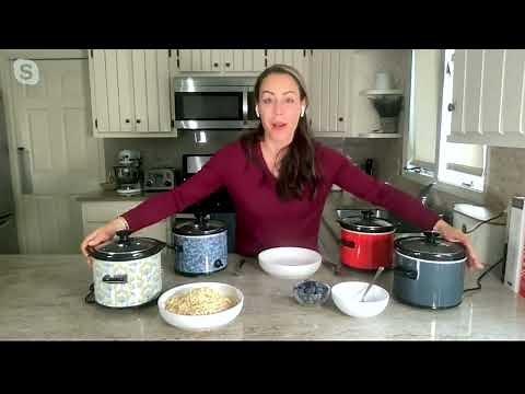 Prepology 2-qt Round Slow Cooker with Tempered Glass Lid on QVC