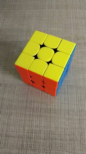 This is your cube if you scroll | How to solve a Rubik's cube | Cubing | Speedcubing #shorts #cubing