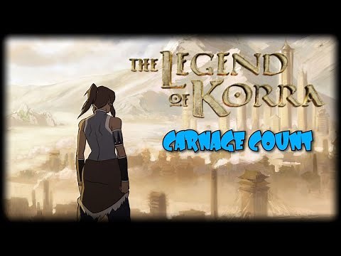Avatar The Legend of Korra Carnage Count