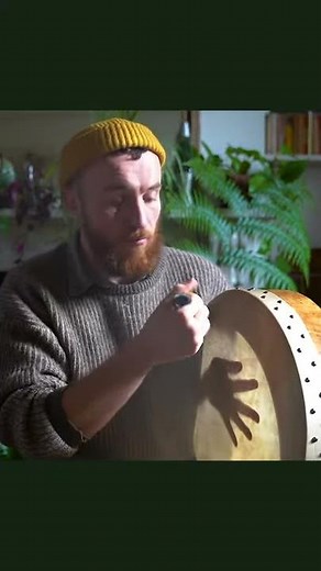 Bodhrán Solo #Shorts - Jamming on my new drum