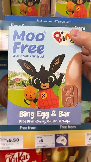 Moo Free Medium Bing Easter Egg & Bar #short