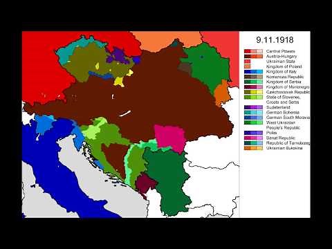 The Collapse of Austria-Hungary (Every Day)