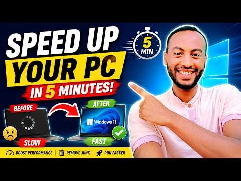 How to Speed Up Your Windows PC in 5 Minutes (Works in 2026)