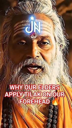 The Science Behind Applying Tilak 😱 #ancientscience #ancientwisdom #sanatandharma