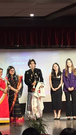 Priyobroto | A runway, a dream, and the award that sealed it.❤️‍🔥😭 Heritage Ad Adda 2025 . . . . #fyp #ᴇxᴘʟᴏʀᴇᴘᴀɢᴇ #explore #fashionista | Instagram