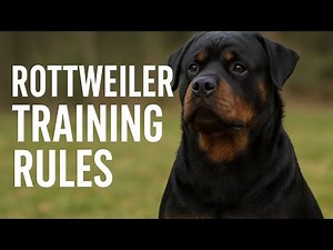 Rottweiler Training Rules