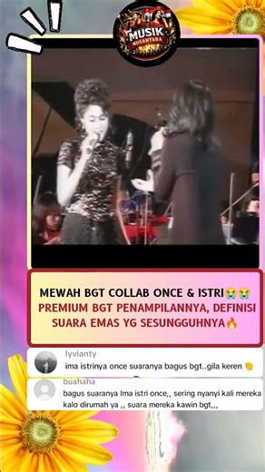 Once & Istri..Mewah bgt performance nya #trending #once #oncemekel #collab #pasanganselebriti #viral