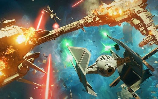 【IGN】《星球大战：战机中队》B翼战机+钛防御者预告