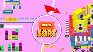 Play Bricks Sort | Free Online  Games. KidzSearch.com