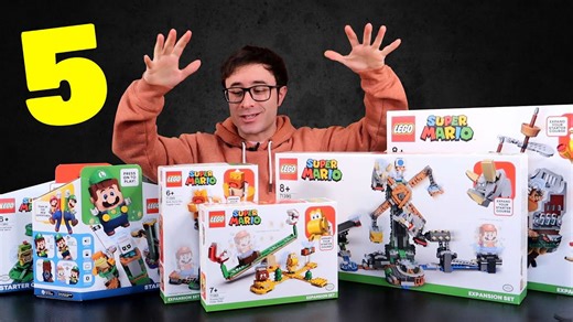 Los 5 mejores sets de LEGO Super Mario 🔥 los + divertidos (Guía definitiva de compra de Ray Bacon)