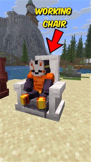 How To Make Working Chair in Minecraft