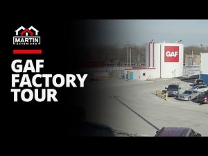 GAF Factory Tour | Martin Exteriors