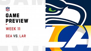 Seahawks vs. Rams preview | Week 11