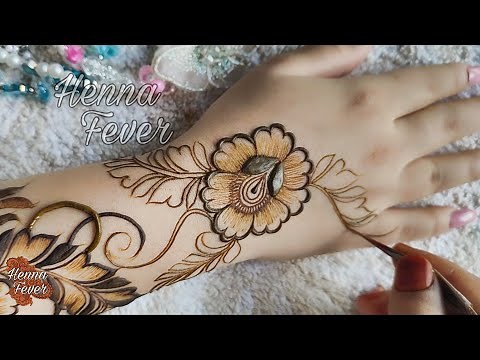 Beautiful Floral Mehndi Design 2025 | Step by Step Tutorial | Henna Fever