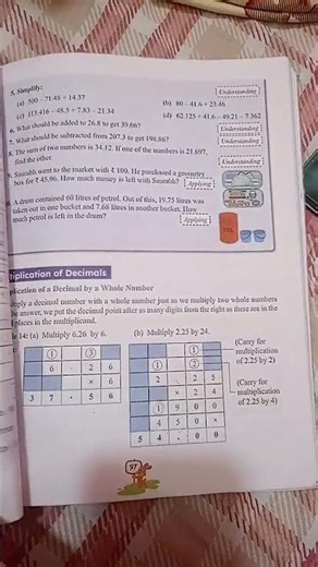 "Learn addition & subtraction of decimals with real-life problems | Class 5 Maths Ch-3 Part 3"