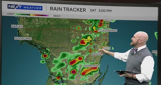 Anticipate some possible flooding following Saturday afternoon storms in South Florida