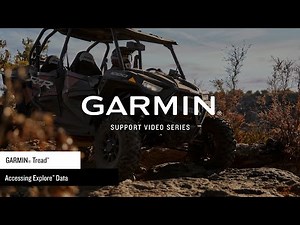 Support: Using the Explore™ Data on the Garmin Tread™