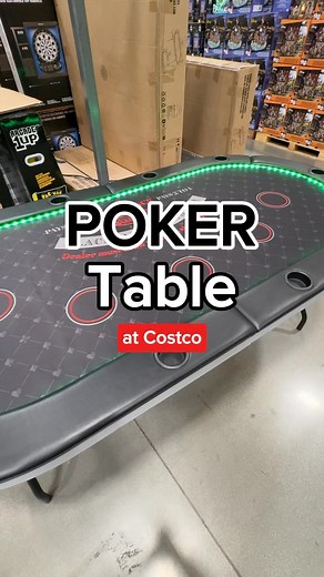Costco Hype on Instagram: "NEW Poker Table at Costco! ♠️♥️♣️♦️ Features: - 3 Games in 1 - Cushioned Armrests - Color Changing LED Lights - Foldable Design - Steel Cupholders - Portable w/ Carrying Bag #costco #costcohype #costcodeals #costcofinds #costcohaul #costcobuys #shopping #shop #new #buy #deal #poker #blackjack #lasvegas #vegas #pokertable #cards #playcards #play #game #games #casino #money #win #reels"