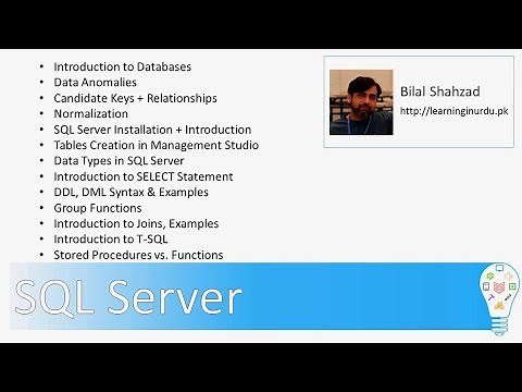 Learn Databases from Developer Perspective (7 hours) Training - Urdu/Hindi