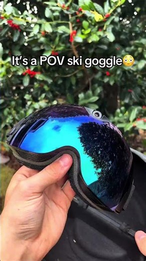 Record all your kids ski runs with this camera! #skiing #snowboarding #pov