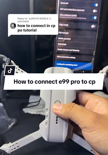 Tutorial: Paano Kumonekta ng E99 Pro sa CP