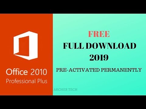 MICROSOFT OFFICE 2010 PRO PLUS PREACTIVATED FREE FULL DOWNLOAD product key 2019