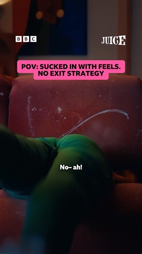 Emotional support upholstery. #Juice #Comedy #MawaanRizwan #RussellTovey Surreal comedy that follows Jamma’s quest for attention as he navigates chaotic family dynamics and literally stumbles through love. | BBC Comedy