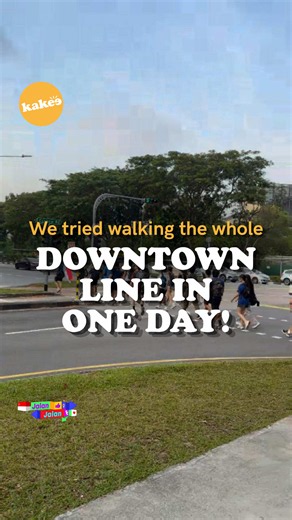 We Tried a Crazy MRT Walk Challenge on the Downtown Line! 😂