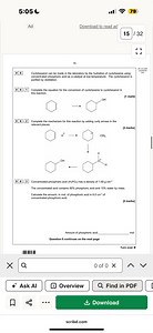 Cyclohexanol can be made in the laboratory by the hydration of ... | Filo