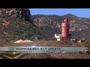 South32 says Hermosa Project on track for completion by 2027