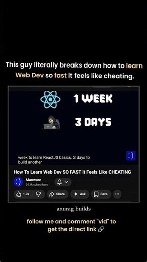 The Fastest Web Dev Roadmap For Beginners #coding #WebDevelopment #mernstack #learning #javascript