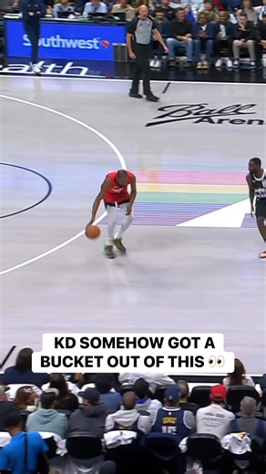 4.2M views · 47K reactions | KEVIN DURANT WILL NOT BE DENIED! ‍ Somehow he gets through multiple defenders and keeps the dribble alive before hitting the jumper!  HOU-DEN • NBA TV Tap to Watch ➡️ https://www.nba.com/how-to-watch-game-redirect/0022500386?partnerRef=NBA&platform=Facebook&surface=Post | NBA | Facebook