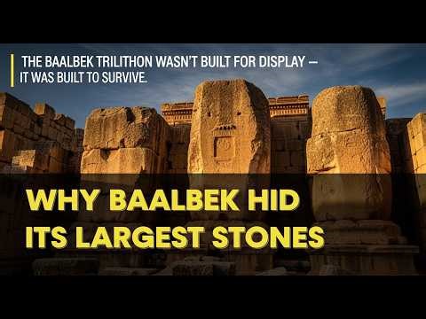 The Baalbek Trilithon Wasn’t Built for Display | It Was Built to Survive