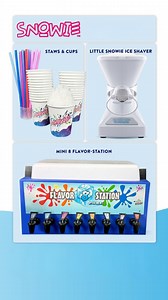Flavor Stations simplify your operations and let customers customize their shaved ice exactly how they like it! 🍧 They can also be the difference between making hundreds vs. thousands at an event. Available only at snowie.com Step-by-Step Cleaning: •Remove excess syrup — unscrew the spigot tops and pour out any leftover flavor. •Flush with soapy water — run warm, soapy water through each line to remove syrup residue. •Rinse thoroughly — flush clean water through each line until no soap remains.