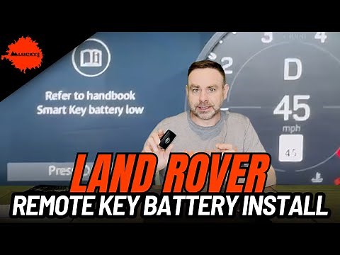 Land Rover / Range Rover Key Fob Battery Swap: Quick DIY Tutorial