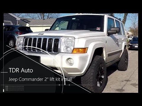 Jeep Commander Lift Kit Install